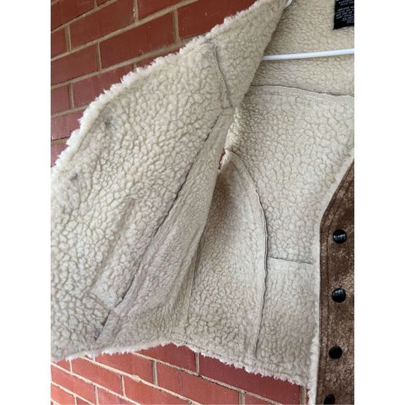 Vintage Sherpa Vest 1970s - Picture 4 of 5